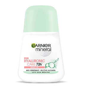 GARNIER Mineral Hyaluronic Care 72H suvyniojamas dezodorantas Sensitive 50 ml