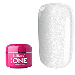 SILCARE Gel Base One Shimmer гель для наращивания ногтей Milkshake 50г