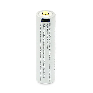 Baterija 18650 3.7V Li-ion 3500mAh micro USB 