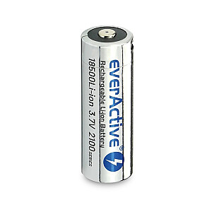 Baterija 18500 3,7 V ličio jonų 2100 mAh USB-C 