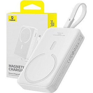 Baseus Magnetic Mini 10000mAh 30W MagSafe White