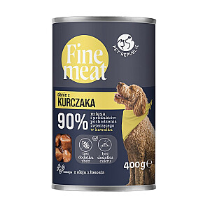 PET REPUBLIC Fine Meat vištienos patiekalas - šlapias maistas šunims - 400g