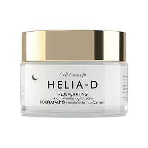 HELIA-D Cell Concept Rejuvenating + Anti Wrinkle Night Cream 65+ крем для лица против морщин на ночь 50мл