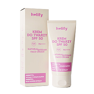 HOLIFY veido kremas su prebiotiku SPF50 50ml