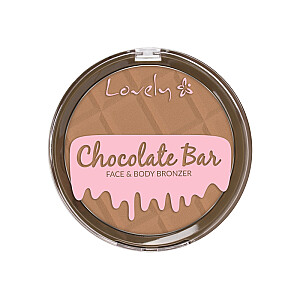 LOVELY Chocolate Bar Face & Body bronzeris veidui ir kūnui 01 15g