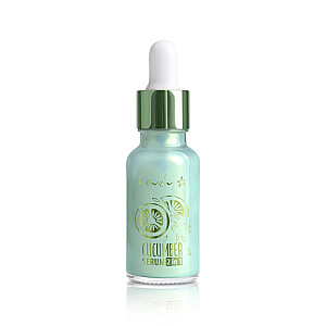 LOVELY Cucumber Serum 2in1 maitinamasis veido gruntas 2in1 