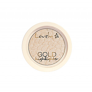 LOVELY Gold Highlighter šviesinanti veido pudra