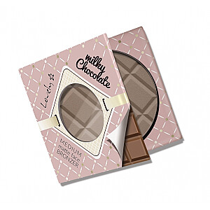 LOVELY Milky Chocolate Medium Matte Face Bronzer шоколадная матовая бронзирующая пудра для лица и тела 9г