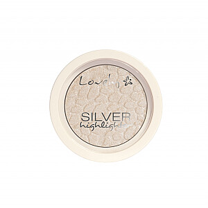 LOVELY Silver Highlighter šviesinanti veido pudra