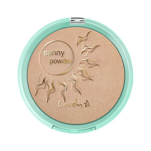 LOVELY Sunny Powder With Satin Finish бронзирующая пудра для лица 16г