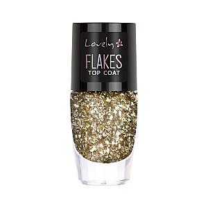 Лак для ногтей LOVELY Top Coat Flakes 2 8 мл