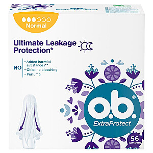 APIE. ExtraProtect Normal tamponai 56 vnt.