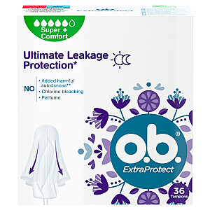 APIE. ExtraProtect Super+ Comfort tamponai 36 vnt.