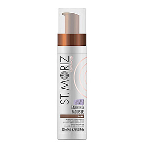 ST.MORIZ Advanced Pro Color Correcting Mousse продвинутый мусс для загара с результатом цветокоррекции Темный 200мл