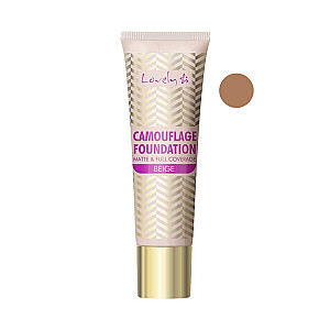 LOVELY Camouflage Foundation Matt & Full Coverage 4 Beige 25g