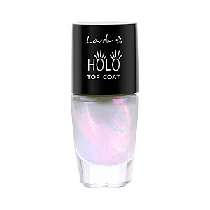 Голографический лак для ногтей LOVELY Holo Top Coat 8 мл