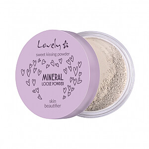 LOVELY Sweet Kissing Powder mineralinė biri pudra odos gražinimo priemonė 5,5 g