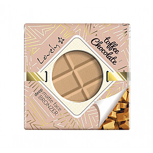 LOVELY Toffee Chocolate Deep Matte Face Bronzer шоколадная матовая бронзирующая пудра для лица и тела 9г