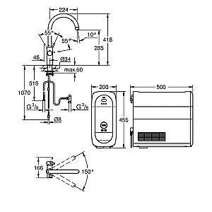 GROHE Blue Home Black