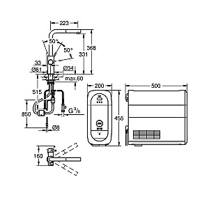 GROHE Blue Home Черный