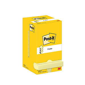 Клейкие стикеры Z 3M Post-it, 76х76мм, в упаковке 12шт, желтые