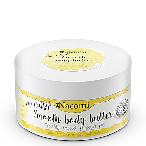 Kūno sviestas NACOMI Smooth Body Butter Fresh Cake & Papaya, 100 g