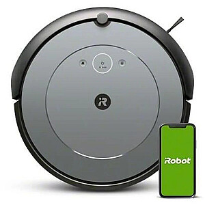 Dulkių siurblys robotas iRobot Roomba i1+ 0,4 l be maišelio pilka