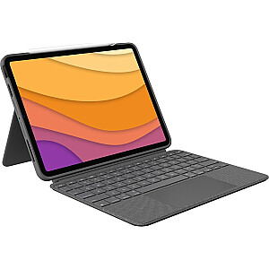 Logitech Combo Touch, skirtas iPad Air 11 colių M2 Oxford Szary RU