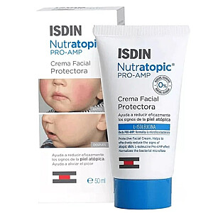 ISDIN Nutratopic Pro-Amp veido kremas atopinei odai 50ml