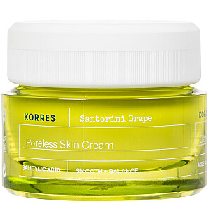 KORRES Santorini vynuogių poras gerinantis kremas, 40 ml