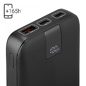 Maitinimo šaltinis PD 20000 mAh antracitas 