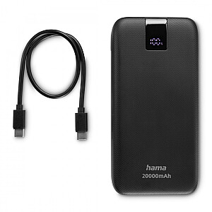 Maitinimo šaltinis PD 20000 mAh antracitas 