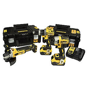 DEWALT COMBO 18V DCK384P2T (DCD796+DCF887+DCG405) 2x5.0 Ach