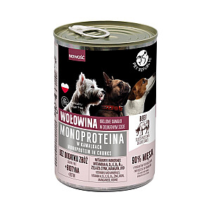 PET REPUBLIC Monoprotein Beef - šlapias šunų maistas - 400g