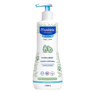 MUSTELA Hydra Bebe Lotion увлажняющее молочко для тела с органическим авокадо 500мл