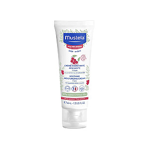 MUSTELA Soothing Moisturizing Cream Raminantis ir drėkinamasis veido kremas vaikams ir kūdikiams 40ml