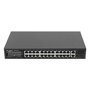 Коммутатор 24X 100 МБ POE+ /2x COMBO 250 Вт RSFE-24P-2C-250 