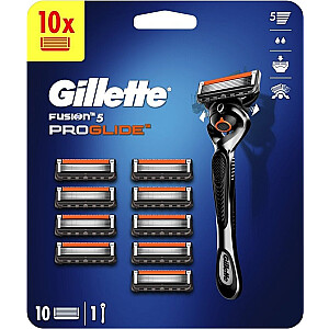 Набор Gillette Fusion 5 Proglide: бритва, 1 шт + бритвенные головки, 10 шт.