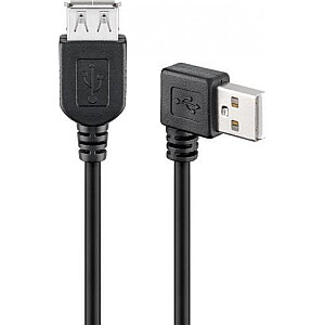 Goobay USB-A į USB-A USB laidas 0,3 m juodas (JAB-1338757)