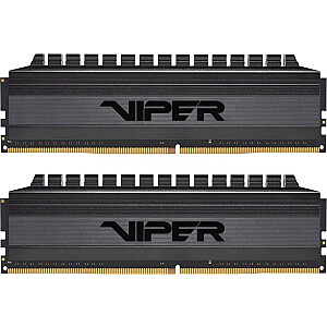 Память Patriot Viper 4 BLACKOUT, DDR4, 16 ГБ, 3600 МГц, CL18 (PVB416G360C8K)