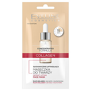 EVELINE Derma Expert Collagen veido kaukė 8ml