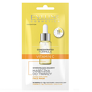 EVELINE Derma Expert veido kaukė su vitaminu C 8 ml