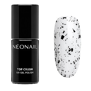 NEONAIL Top Crush Black Gloss hibridinis viršus 7,2ml