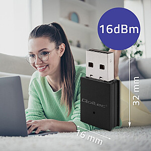 Belaidis adapteris Itin greitas mini Wi-Fi kintamosios srovės standartas | BT 4.0USB | 600 Mbit/s