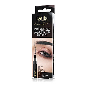 Antakių žymeklis DELIA Eyebrow Expert 1.0 Black 1 vnt.