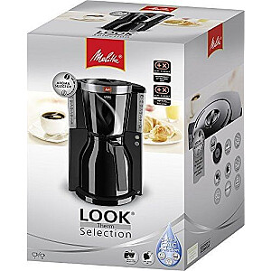 Кофемашина Melitta LOOK III THERM черная капельная