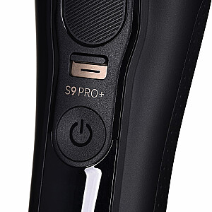 Braun Series 9 Pro+ 9590cc šlapias/sausas skustuvas, žoliapjovė, juoda