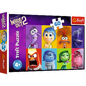 TREFL DISNEY Inside Out 2 Dėlionė, 60 det.