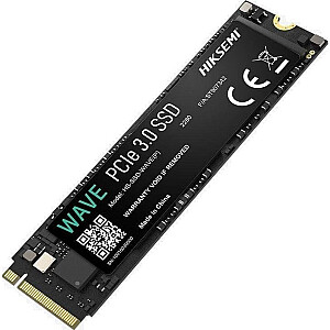 Диск SSD HIKSEMI Wave P 1 ТБ M.2 2280 PCI-E x4 Gen3 NVMe (HS-SSD-WAVE(P)(STD)/1024G/PCIE3/WW)