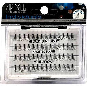 Ardell Individuals Medium black (W) juodos dirbtinės blakstienos 56 vnt.